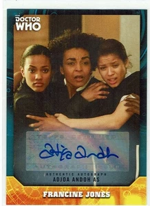 Doctor Who Signature Series Autograph Card #42 Adjoa Andoh as Francine Jones - Picture 1 of 1
