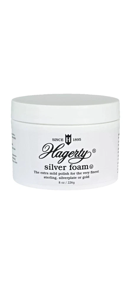 Hagerty 11070 Mild Silver foam  Polish, 8 oz, White Free Shipping - Image 1 of 1