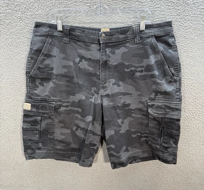 Pantalones Cortos Red Head Para Hombre 40 Gris Negro Camuflaje Fulton Flex Carga Aire Libre Senderismo Foto 1 de 4