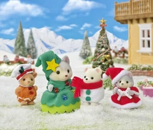 Sylvanian Families Calico Critters Happy Christmas Friends - Picture 1 of 3