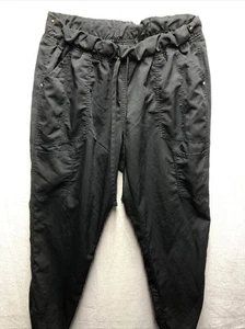 Scrubstar Scrub Jogger Pants Size Large Black Workwear Nurse Hospital - Picture 1 of 15