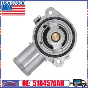 Engine Thermostat & Housing for 2011-2016 Chrysler Town & Country 3.6L 5184570AH - Picture 1 of 17