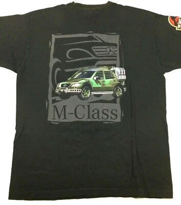 Vtg 90s Jurassic Park Lost World T-Shirt Mercedes Benz M-Class 2-Sided Tee Sz XL - Image 1 of 4