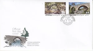 Cyprus.2018 EUROPA CEPT.Bridges. FDC - Picture 1 of 1