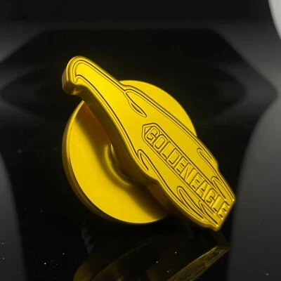 *Descontinuado* Golden Eagle posicionable para tapa de aceite Honda/Acura GDC100 - DORADO Foto 1 de 3