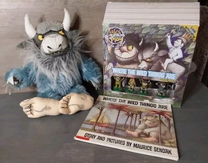 Where The Wild Things Are Libro de Juego de Mesa Bernard Peluche Completo 2011 Único - Imagen 1 de 8