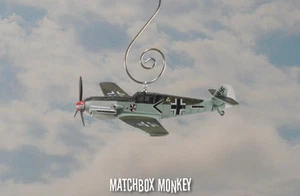 WWII German Bf 109 Messerschmitt Fighter Luftwaffe JG-3 Udet Plane Ornament Me - Picture 1 of 6
