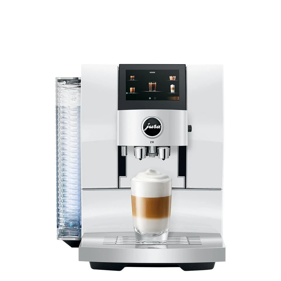 Jura Z10 Bean-to-Cup Coffee Machine - Diamond White (15636)