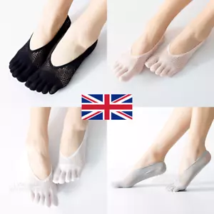 Women Invisible Orthopaedic Compression Socks Toe Socks Ultra Low Cut UK - Picture 1 of 5