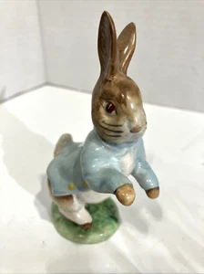 Statuina Vintage Estate Beatrix Potter, Peter Coniglio Beswick Inghilterra - Foto 1 di 5