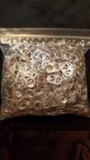 400 ish Pop Tops From Soda Containers For Crafting Projects