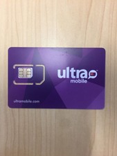 Ultra Mobile Sim Card+3 Months $19 Plan 4G Lte Unlimited 3G For Each Month Spain