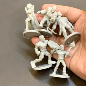 LOT 5 HEROES GAME Miniature For Dungeons & Dragon D&D Figure TOYS GIFTS KID #C5 - Picture 1 of 6