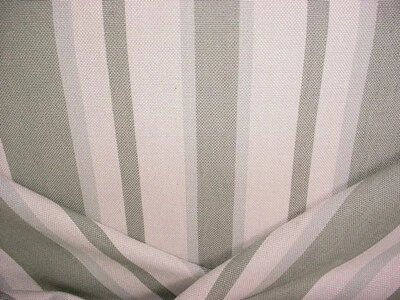 4-3/8Y Fabricut 58524 Tivoli Sage French Mill Stripe Linen Upholstery Fabric - Image 1 of 4
