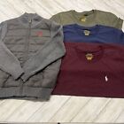 NWT Ralph Lauren Zip Up Jacket With Long Sleeves Winter Boys XS Size 7 LOT OF 4