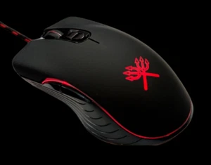 Gaming Maus mit LED Beleuchtung PC Computer Mouse USB optisch Effekt Play 7200 - Bild 1 von 7