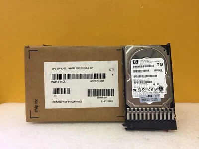 HP / Agilent EG0146FARTR (518011-001) 146 GB, 2.5", Hot-Plug 10K Hard Drive. New — 第 1/4 张图片