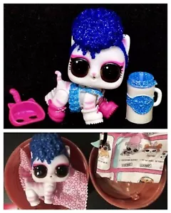 LOL PETS Independent Meow L.O.L. Ball Pet Doll Gold Ball Glitter Kitty Cat New! - Picture 1 of 12