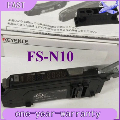 1PCS FS-N10 New in Box Keyence Fiber Optic Sensor Fast Ship - Image 1 of 4