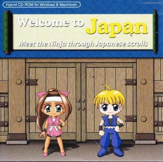 Welcome To Japan PC MAC CD kids Ninja Japanese scrolls geography government game - Image 1 of 1