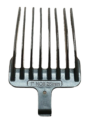 #8 Wahl Trimmer Lithium Ion T Blade Hair Guide Comb 1inch 25mm #8 OEM Genuine • 7.20€