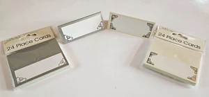 24 Table Place Name Cards for Wedding, Conference Parties Christmas Event - Picture 1 of 17