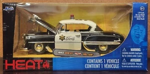 2009 Jada Toys 1:24 Scale Heat • 1953 Chevy Bel Air "County Sheriff" - Picture 1 of 6