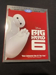 Big Hero 6 (Blu-ray/DVD, 2015, 2-Disc Set) Collector Edition NEW/SEALED +digital - Picture 1 of 5