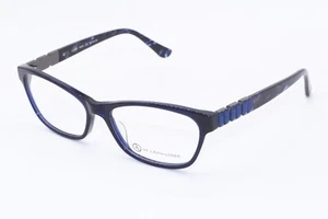 NEW JUDITH LEIBER JL-3006 DENIM AUTHENTIC DESIGNER FRAMES EYEGLASSES 54-16 - Picture 1 of 4