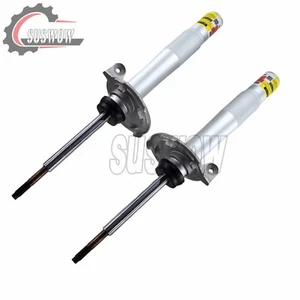 Pair Front Left Right Shock Absorbers Struts w/EDC For BMW E65 E66 750i 7 Series - Picture 1 of 16