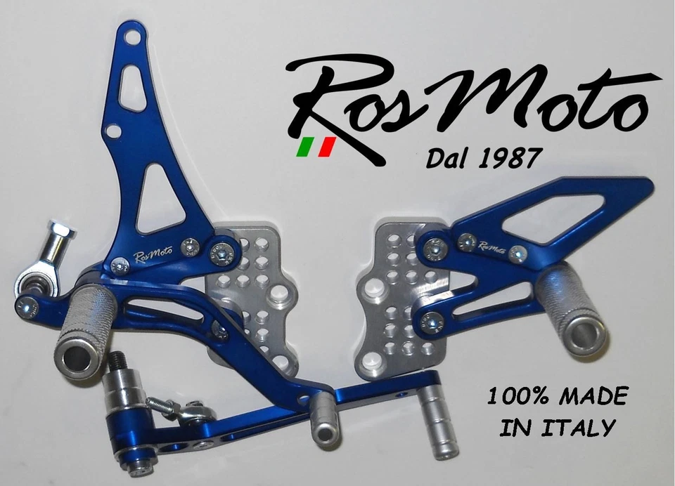 PEDANE ARRETRATE REARSETS GSXR 600 2006-2010 BLU  - Bild 1 von 1