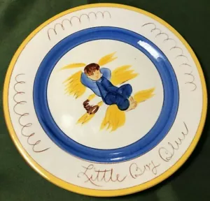 Vintage Stangl Sammelteller Little Boy blau - Bild 1 von 2