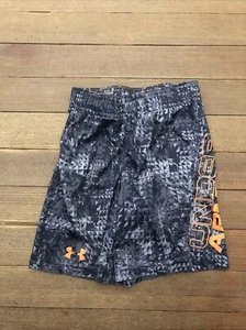 Under Armour Gray UA Logo Shorts Boy 5 - Picture 1 of 2
