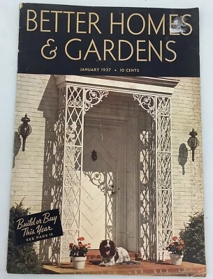 1937 Better Homes & Gardens ЯНВАРЬ - Дома - Современные Напольные Покрытия Hacienda - Изображение 1 из 4