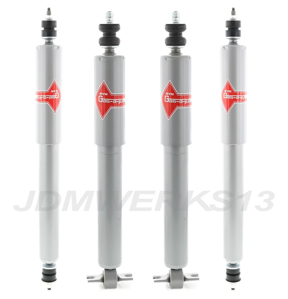 Amortiguadores de actualización de monotubo de alta resistencia KYB 4 para Ford Fairlane 1962 62 1963 63 64 65 Foto 1 de 4