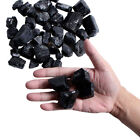 100g Natural Black Tourmaline Crystal Rough Rock Mineral Specimen Healing _7H