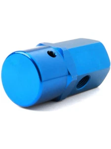 Nitrous Oxide Systems NOS Fuel Pressure Regulator, Aluminum, Blue An (15855NOS) - Picture 1 of 12
