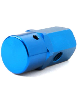 Nitrous Oxide Systems NOS Fuel Pressure Regulator, Aluminum, Blue An (15855NOS) - Image 1 of 4