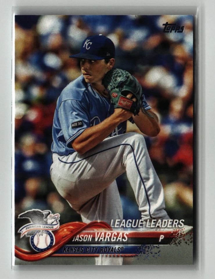 2018 Topps #327 Jason Vargas - Image 1 of 2
