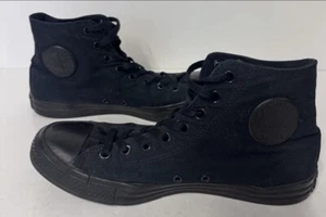 Chuck Taylor All Star High Top Black Converse, Men’s 7 / Women’s 9 - Picture 1 of 5