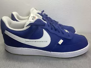 Nike Court Vision Low Premium Mens DJ2001-400 Deep Royal Blue/Summit White Sz 13 - Picture 1 of 11