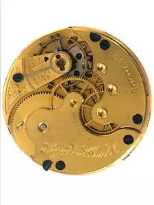ANTIQUE ELGIN GRADE 109 MOVEMENT & DIAL POCKET WATCH SIZE 0, 7 JEWEL No. 5710493 - Foto 1 di 5