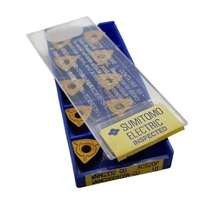 Sumitomo WNMG 060408N-GU AC820P inserts carbure x10 acier tournant IZ4 - Photo 1/1