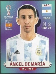 PANINI FIFA WORLD CUP QATAR - 2022 - #ARG-11 - ARGENTINA - ANGEL DI MARIA - Bild 1 von 1