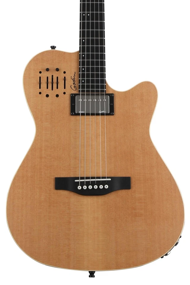 Godin A6 Zweikammer-Elektroakustikgitarre (Ultra Natural) - Bild 1 von 1