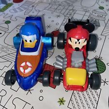 Disney Mickey Roadster Racers Mickey Mouse & Donald Duck Race Car Vehicle Mattel