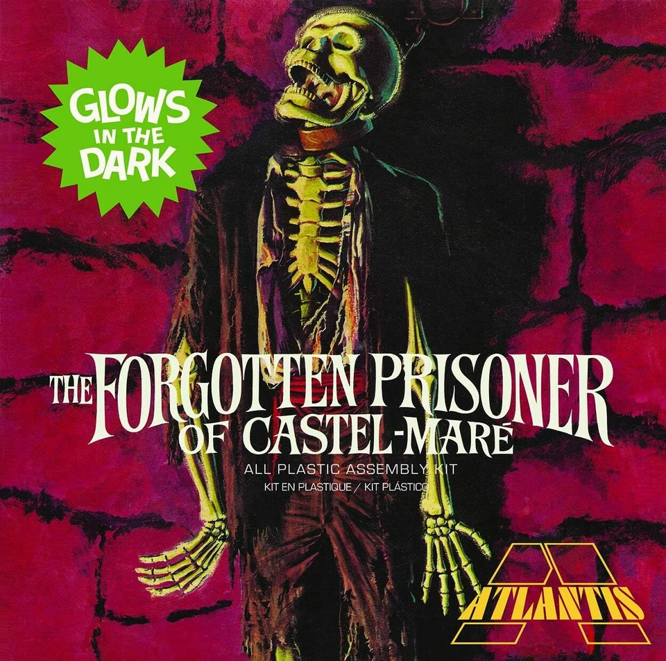 Atlantis A453 The Forgotten Prisoner of Castle Mare Model Kit--1 8 Scale