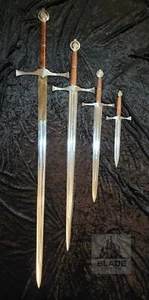 Hand Forged Carbon Steel Viking Sword Battle Ready Medieval Sword With Sheath - Picture 1 of 5