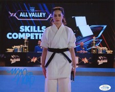 Mary Mouser Cobra Kai Autographed Signed 8x10 Photo ACOA Mary Mouser Cobra Kai Autographed Signed 8x10 Photo ACOA