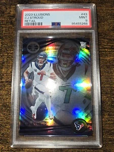 2023 Illusions CJ Stroud RC Rookie Refractor Texans PSA 9 Mint 🔥 - Picture 1 of 2